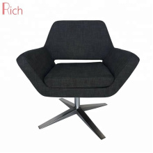 Swivel Chair Black Armrest Fabric Executive Office Chair For Sale